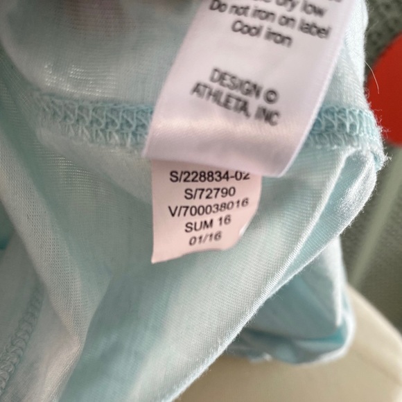 Athleta Essence Racerback Tank in Ice Blue / Gray - Picture 7 of 8
